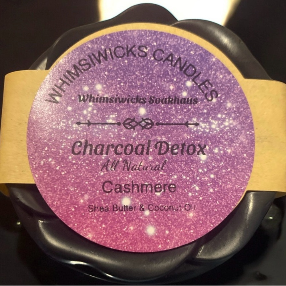 Hand Crafted Activated Charcoal Detox Soap